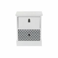 DKD Home Decor Komoda DKD Home Decor Siva Bela Paolownia les (36 x 25 x 44,5 cm)