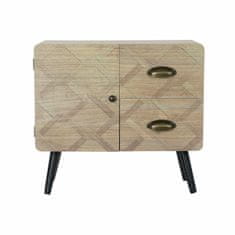 DKD Home Decor Komoda DKD Home Decor Natural Black MDF (60 x 30 x 56 cm)