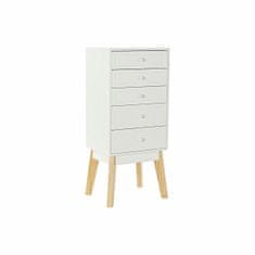 DKD Home Decor Komoda DKD Home Decor Natural MDF White (40 x 30 x 90 cm)