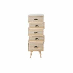 DKD Home Decor Komoda DKD Home Decor Naravni les MDF Mornarsko modra Svetlo siva (40 x 38 x 99 cm)