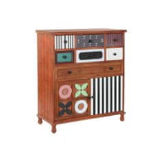 DKD Home Decor Komoda DKD Home Decor Rjava Večbarvni les MDF Les Moderno 90 x 40 x 104 cm