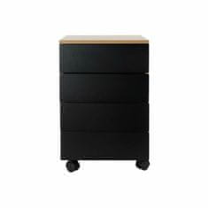 DKD Home Decor Komoda DKD Home Decor Črni les Rjava MDF (45 x 40 x 62 cm)