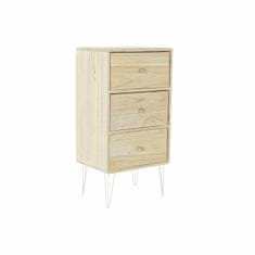 DKD Home Decor Komoda DKD Home Decor Natural Metal Paolownia wood (40 x 29 x 78 cm)