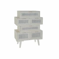 DKD Home Decor Komoda DKD Home Decor Wood White (60 x 32,5 x 84 cm)