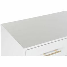 DKD Home Decor Komoda DKD Home Decor Natural Metal White Cream Paolownia wood (80 x 34 x 84 cm)