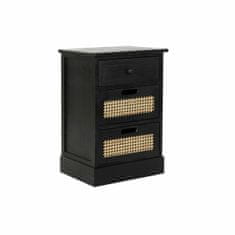 DKD Home Decor Komoda DKD Home Decor Natural Black Vintage les Paolownia (40 x 30 x 58,5 cm)