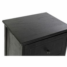 DKD Home Decor Komoda DKD Home Decor Natural Black Vintage les Paolownia (40 x 30 x 90,5 cm)