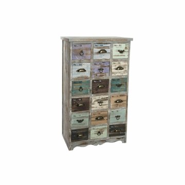 DKD Home Decor Komoda DKD Home Decor Multicolor Wood Cottage 67 x 38 x 119 cm