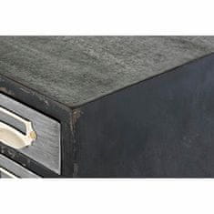 DKD Home Decor Komoda DKD Home Decor Črna Naravna jelka MDF Les Vintage 48 x 32 x 101 cm