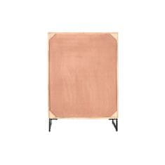 DKD Home Decor Komoda DKD Home Decor Črna Naravna Kovina Mango les Alpino 80 x 40 x 115 cm