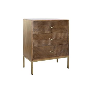 DKD Home Decor Komoda DKD Home Decor Kovina Mango les (70 x 40 x 90 cm)