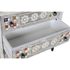 DKD Home Decor Komoda DKD Home Decor Keramika Siva Bela Mango les (80 x 38 x 80 cm)