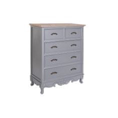 DKD Home Decor Komoda DKD Home Decor Grey MDF Wood (80 x 40 x 96 cm)