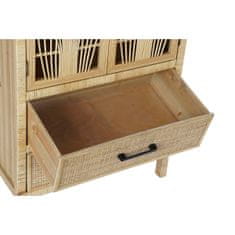 DKD Home Decor Komoda DKD Home Decor Natural Brown Rattan (61 x 34 x 108 cm) (61,5 x 35 x 109 cm)