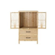 DKD Home Decor Komoda DKD Home Decor Natural Brown Rattan (61 x 34 x 108 cm) (61,5 x 35 x 109 cm)