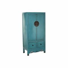 DKD Home Decor Omarica DKD Home Decor Turquoise Metal Elm wood (89 x 52 x 180 cm)