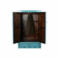 DKD Home Decor Omarica DKD Home Decor Turquoise Metal Elm wood (89 x 52 x 180 cm)