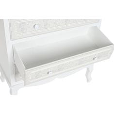 DKD Home Decor Komoda DKD Home Decor Siv les Bela romantična MDF les (80 x 42 x 105 cm)