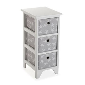 Versa Komoda Versa Stars Beli les 29 x 58 x 23 cm