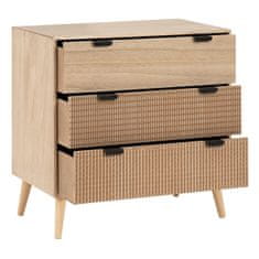 BigBuy Komoda COFFEE 80 x 40 x 77 cm Les Kava DMF
