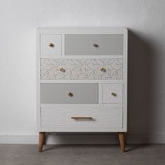 BigBuy Komoda MARGOT 65 x 30 x 89 cm siva les bela