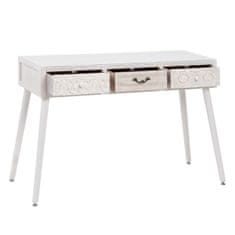 BigBuy Pisalna miza DUNE Elov les MDF Les DMF 110 x 40 x 78 cm