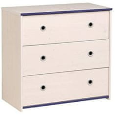 BigBuy Komoda Parisot Bela 79 x 75 x 41 cm Otroška