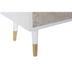 BigBuy Komoda DKD Home Decor 100 x 42 x 80 cm jelka bela plastika svetlo rjava Mandala indijski človek