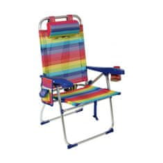 BigBuy Stol za plažo Textiline Multicolor