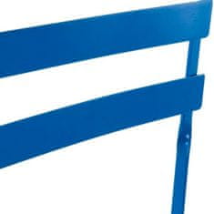 DKD Home Decor Garnitura mize z 2 stoloma DKD Home Decor MB-166634 Modra 80 cm 60 x 60 x 70 cm (3 kosi)
