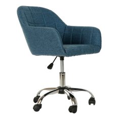 DKD Home Decor Stol DKD Home Decor Blue Multicolor Silver 52 x 60 x 79 cm