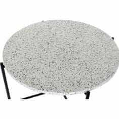 DKD Home Decor Jedilna miza DKD Home Decor Stone Iron 80 x 80 x 45 cm