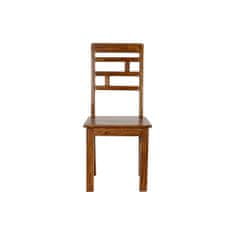 DKD Home Decor Jedilni stol DKD Home Decor Multicolor Natural 45 x 46 x 98 cm