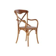 DKD Home Decor Jedilni stol DKD Home Decor Brown Multicolor 55 x 47 x 92 cm