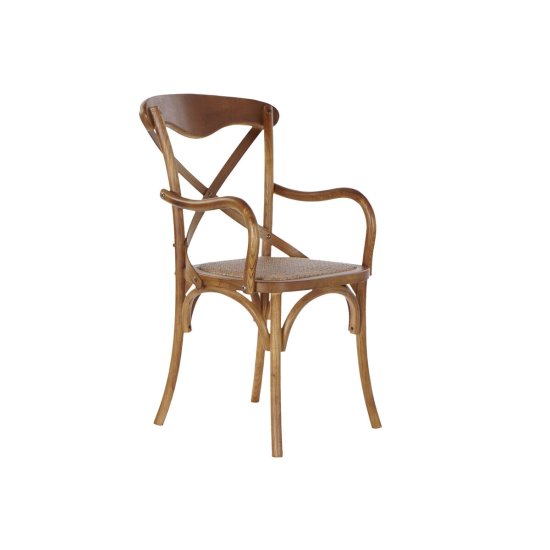 DKD Home Decor Jedilni stol DKD Home Decor Brown Multicolor 55 x 47 x 92 cm