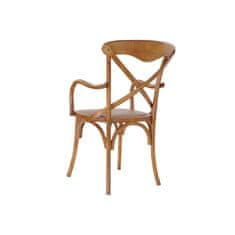 DKD Home Decor Jedilni stol DKD Home Decor Brown Multicolor 55 x 47 x 92 cm