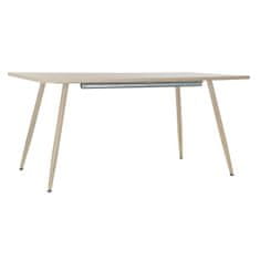 DKD Home Decor Jedilna miza DKD Home Decor 8424001808649 Kovina MDF Les 160 x 90 x 76 cm 75 cm