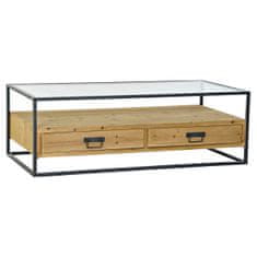 DKD Home Decor Sredinska miza DKD Home Decor Metal Crystal Fir (120 x 60 x 40 cm)