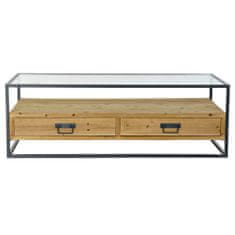 DKD Home Decor Sredinska miza DKD Home Decor Metal Crystal Fir (120 x 60 x 40 cm)