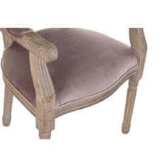 DKD Home Decor Jedilni stol DKD Home Decor 55 x 52 x 95 cm Roza