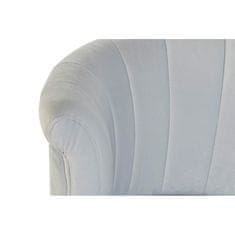 DKD Home Decor Fotelj DKD Home Decor Kovina Poliester Nebo modra Goba MDF Les (77 x 63 x 85 cm)