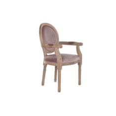 DKD Home Decor Jedilni stol DKD Home Decor 55 x 52 x 95 cm Roza