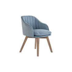 DKD Home Decor Jedilni stol DKD Home Decor Blue Navy Blue Light grey 56 x 47 x 72,5 cm