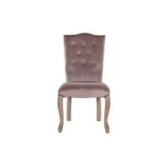 DKD Home Decor Jedilni stol DKD Home Decor Pink Natural 51 x 47,5 x 101 cm