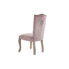 DKD Home Decor Jedilni stol DKD Home Decor Pink Natural 51 x 47,5 x 101 cm