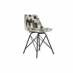 DKD Home Decor Jedilni stol DKD Home Decor bela črna bež siva 45,5 x 52 x 79 cm
