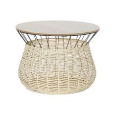 DKD Home Decor Sredinska miza DKD Home Decor Črna naravna kovina železo MDF les 30 x 40 cm 54 x 54 x 40 cm