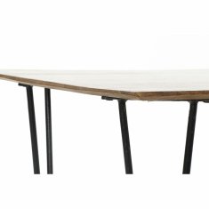 DKD Home Decor Sredinska miza DKD Home Decor Metal (115 x 60 x 40 cm)