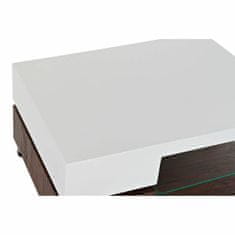 DKD Home Decor Sredinska miza DKD Home Decor 80 x 60 x 38 cm kristalni aluminij MDF les