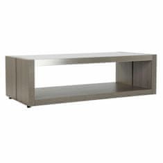 DKD Home Decor Sredinska miza DKD Home Decor Crystal Aluminium Oak Tempered Glass (120 x 60 x 37,5 cm)